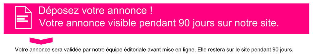 Déposez votre annonce!